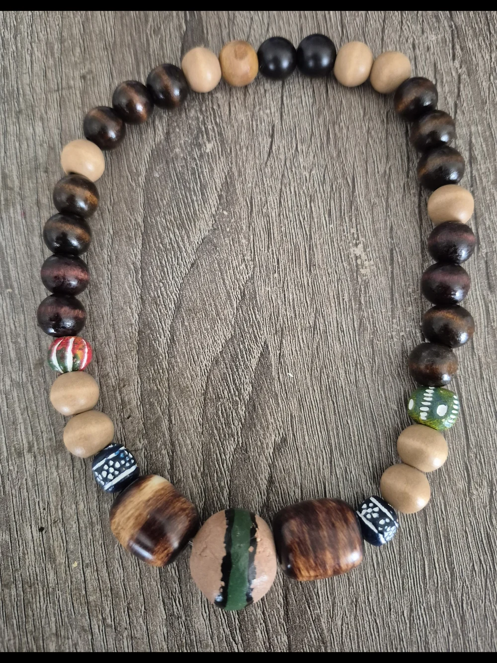 Men's Terracotta Clay Neclace!